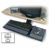 Kensington Underdesk Adjustable Keyboard Platform with Wrist Rest (K60067)