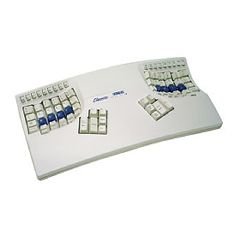 Kinesis Ergonomic Classic Keyboard, PC, White