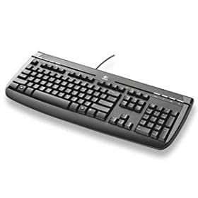 LogitechInternet 350 Vista Qualified USB Keyboard (Black)