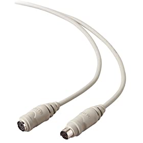 Belkin F2N035-06 PS/2 Keyboard Extension Cable (6 Feet)