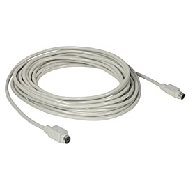 Cables To Go - 09470 - 25ft PS/2 M/F Keyboard Mouse Extension Cable