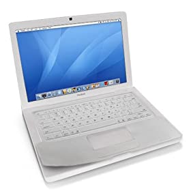Rasfox Keyboard Skin for 13-inch Apple MacBook Laptop - Transparent Clear