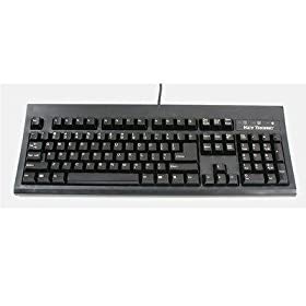 PS2 Cable Keyboard In Black