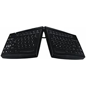 Goldtouch Adjustable Ergonomic Keyboard GTN-0077 - Keyboard - QWERTY - PS/2 - black